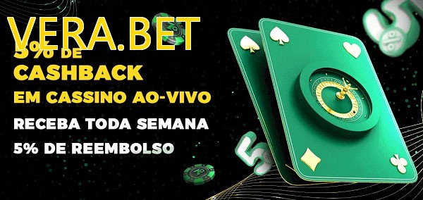 Promoções do cassino ao Vivo VERA.BET